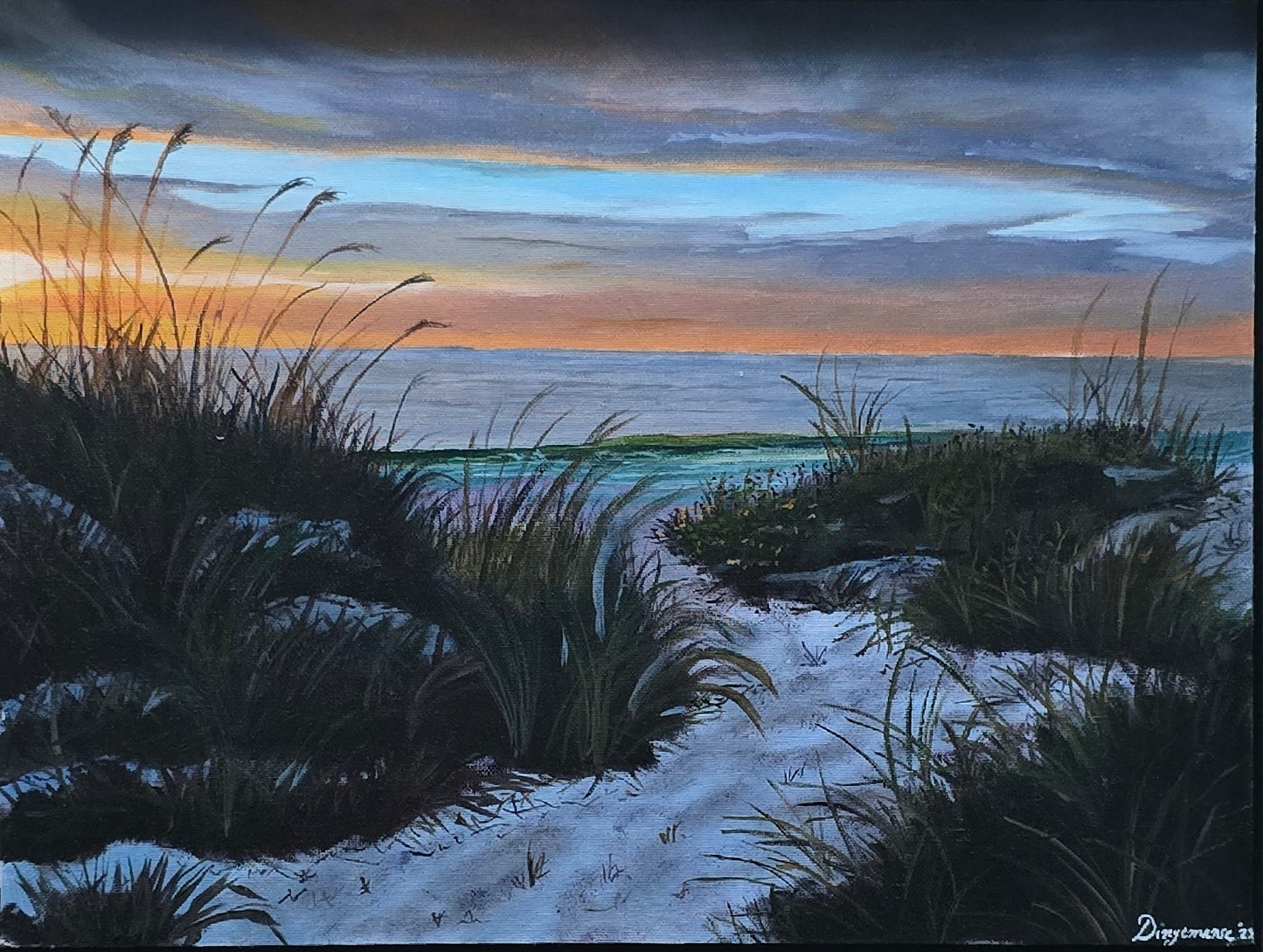 Dunes at Zoutelande – Sunset in Stillness