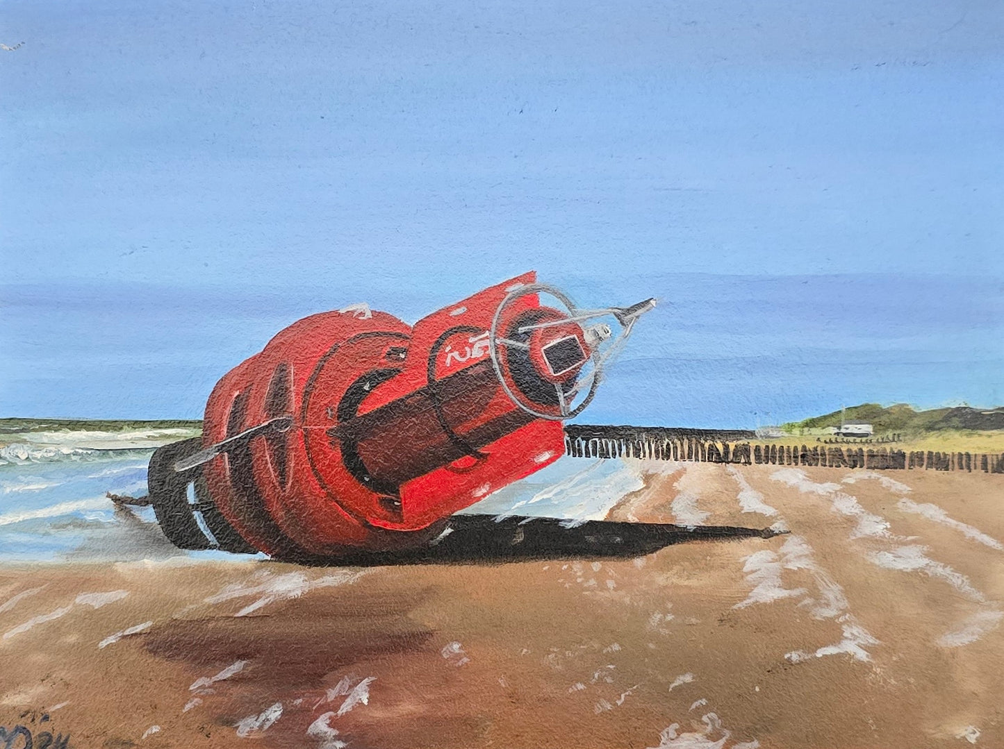 Beached Buoy at Zoutelande