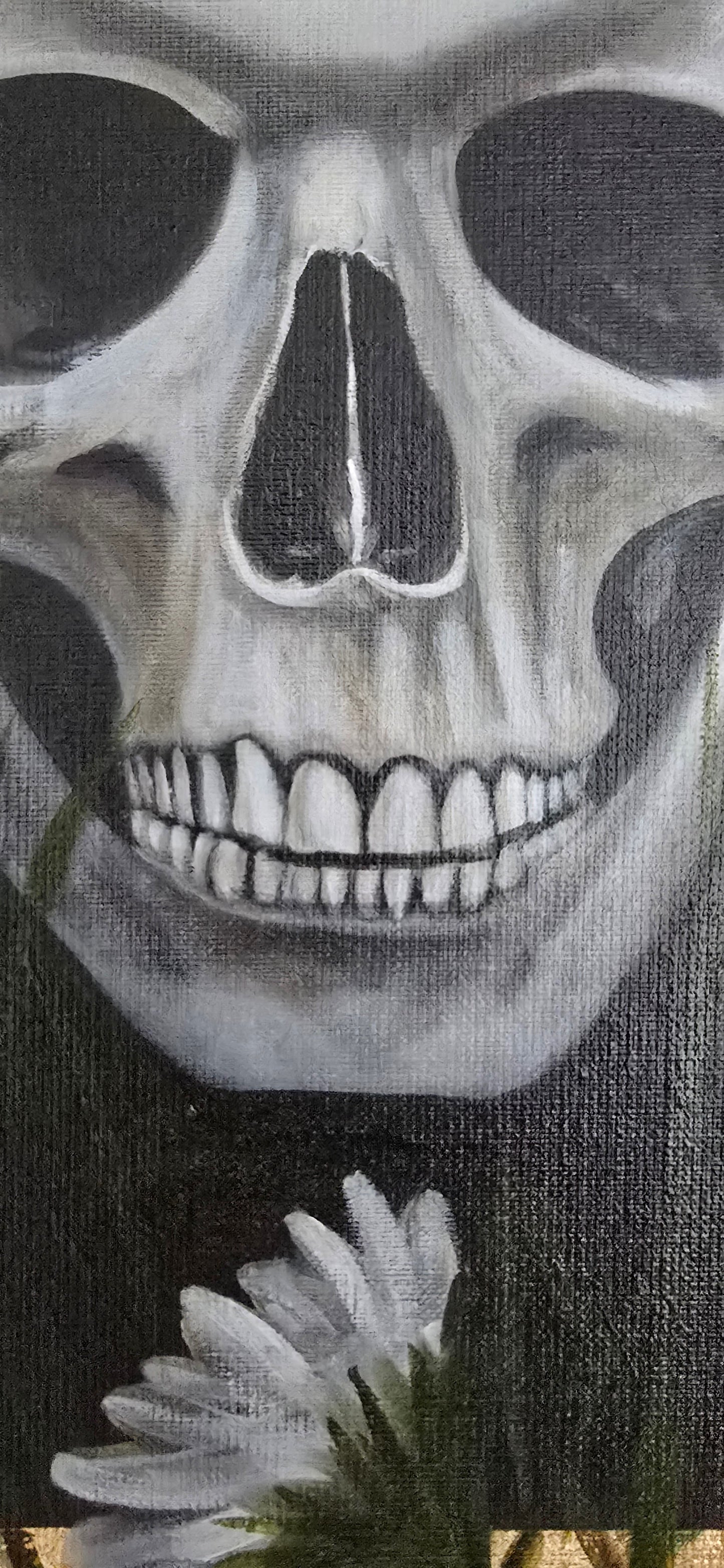 Skull and Daisies