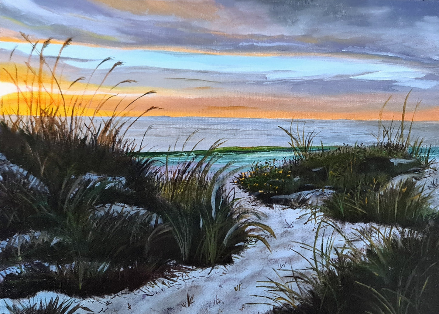 Dunes at Zoutelande – Sunset in Stillness