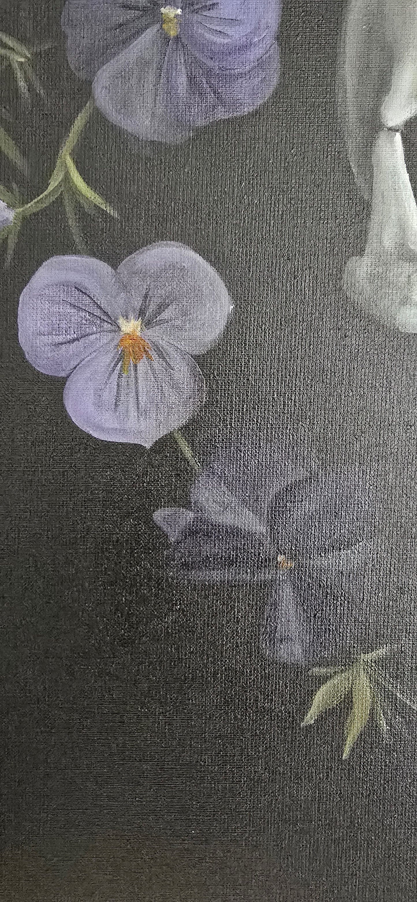 Skull and Violets