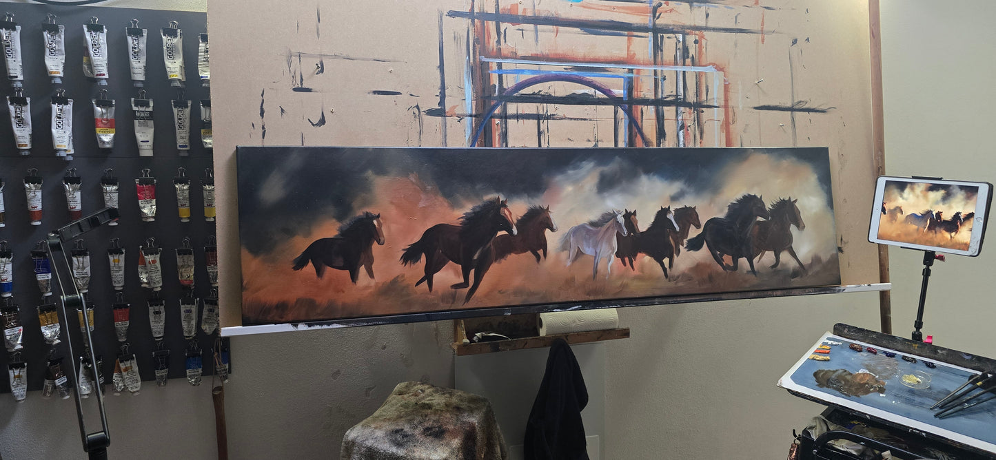 Wild Mustangs